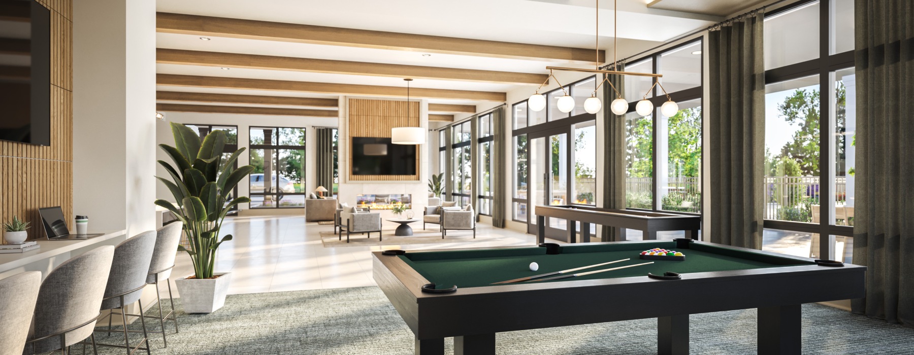 Clubhouse with Game Room