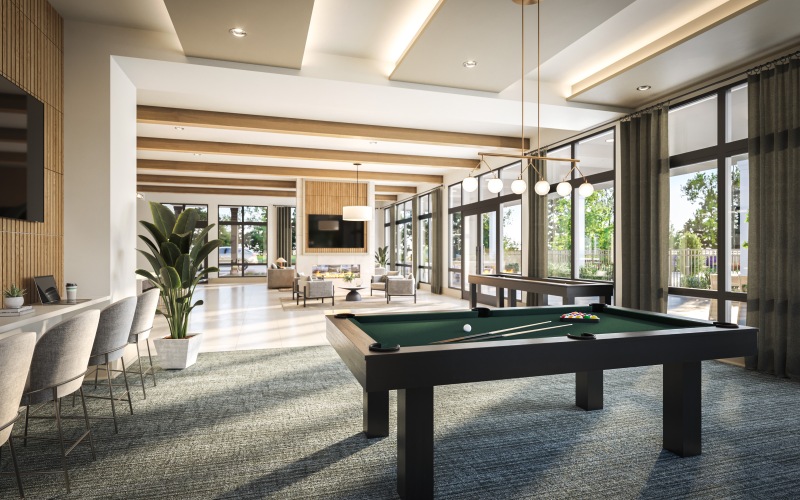 Clubhouse with Game Room